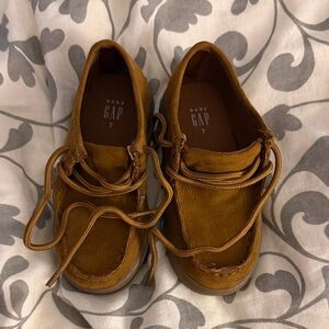 Cute Tan Baby Moccasins